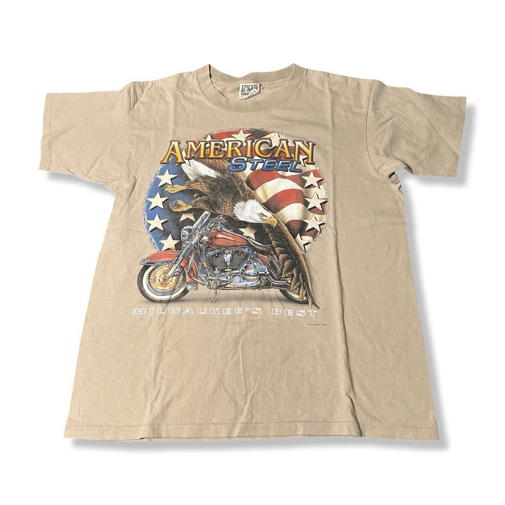Vintage Bike Week 1998 Daytona Beach Fla T-Shirt Size L Motorcycle Graphic